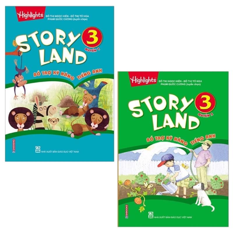 Sách Combo Story Land - Bổ Trợ Kỹ Năng Tiếng Anh 3: Quyển 1 Và 2 (Bộ 2 Quyển)