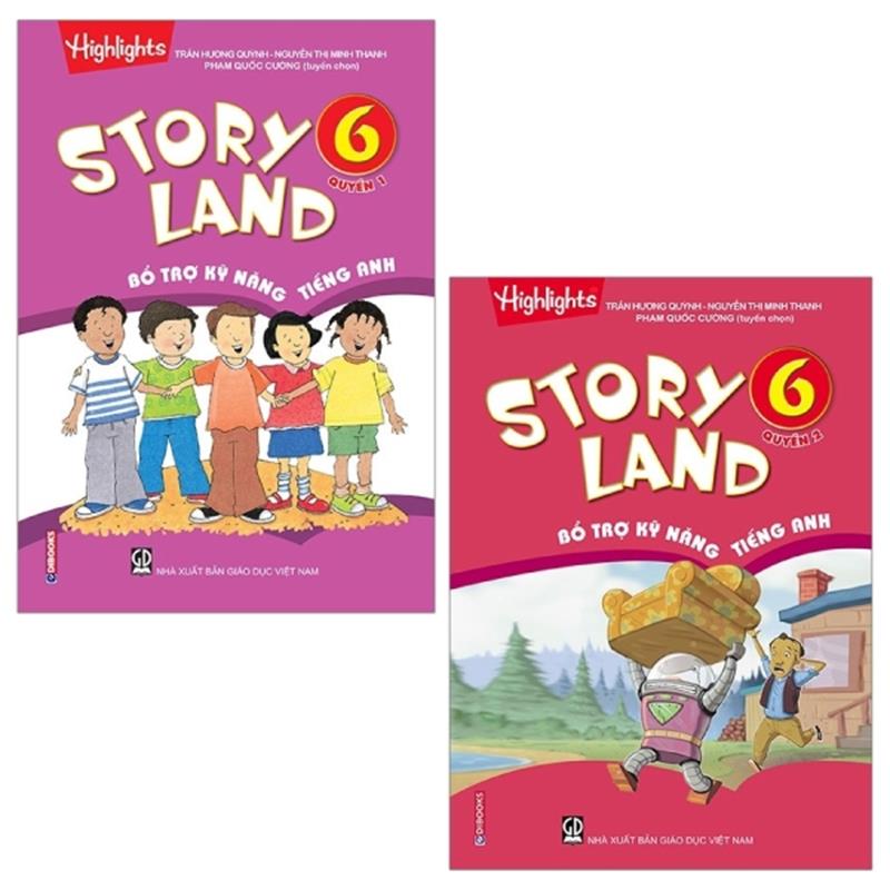 Sách Combo Story Land - Bổ Trợ Kỹ Năng Tiếng Anh 6: Quyển 1 Và 2 (Bộ 2 Quyển)