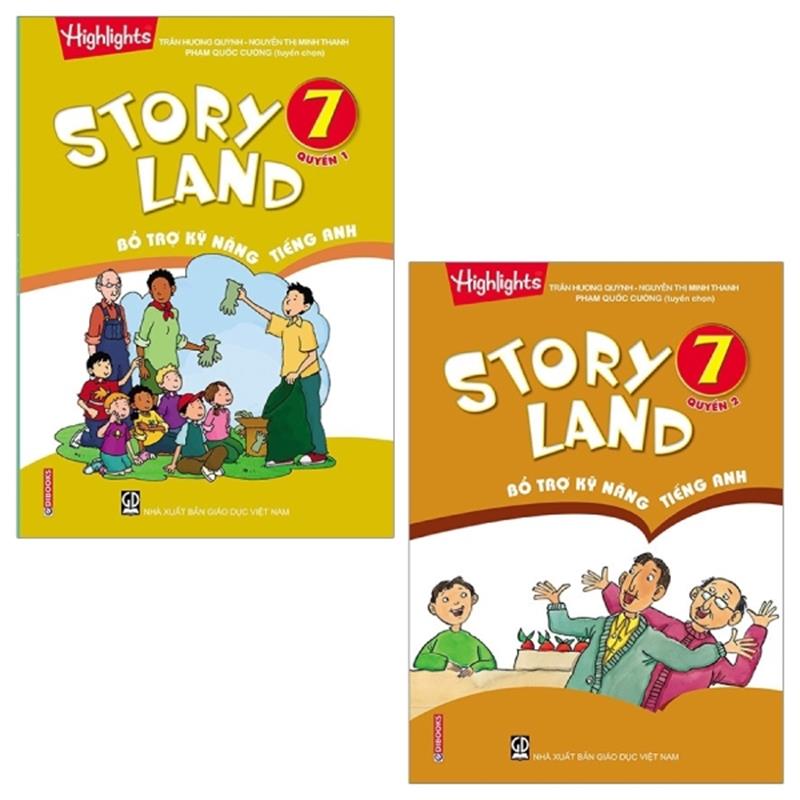 Sách Combo Story Land - Bổ Trợ Kỹ Năng Tiếng Anh 7: Quyển 1 Và 2 (Bộ 2 Quyển)