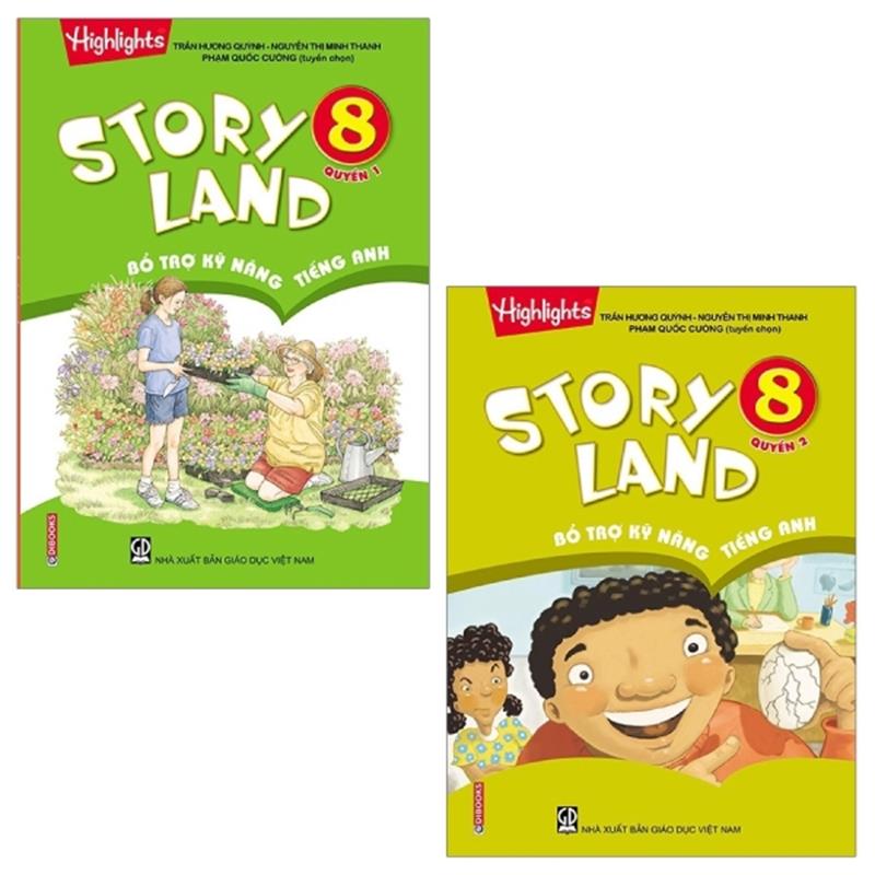 Sách Combo Story Land - Bổ Trợ Kỹ Năng Tiếng Anh 8: Quyển 1 Và 2 (Bộ 2 Quyển)