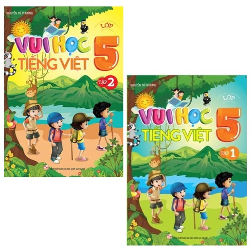 Sách Combo Vui Học Tiếng Việt Lớp 5 - Tập 1 Và 2 (Bộ 2 Tập)