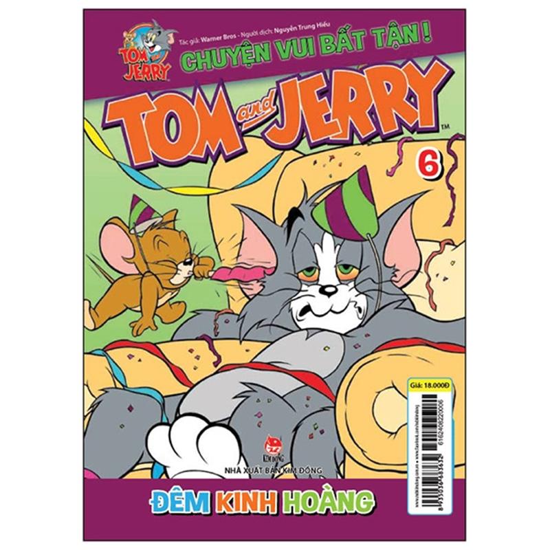 Sách Đêm Kinh Hoàng - Chuyên Vui Bất Tận Tom Và Jerry (2016)