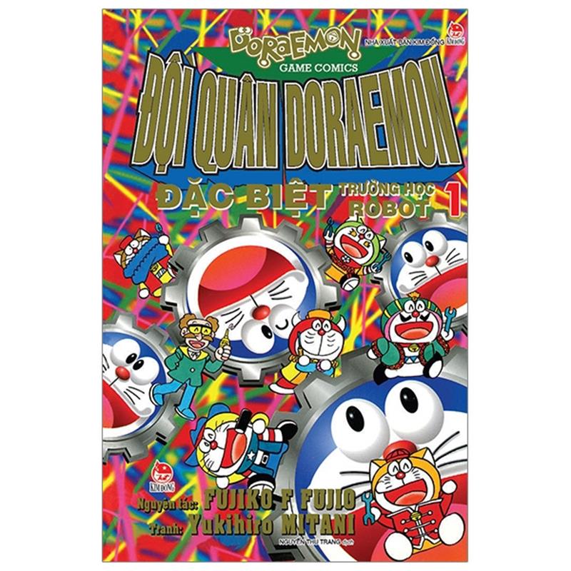 Sách Đội Quân Doraemon Đặc Biệt - Trường Học Robot Tập 1 (Tái Bản 2019)