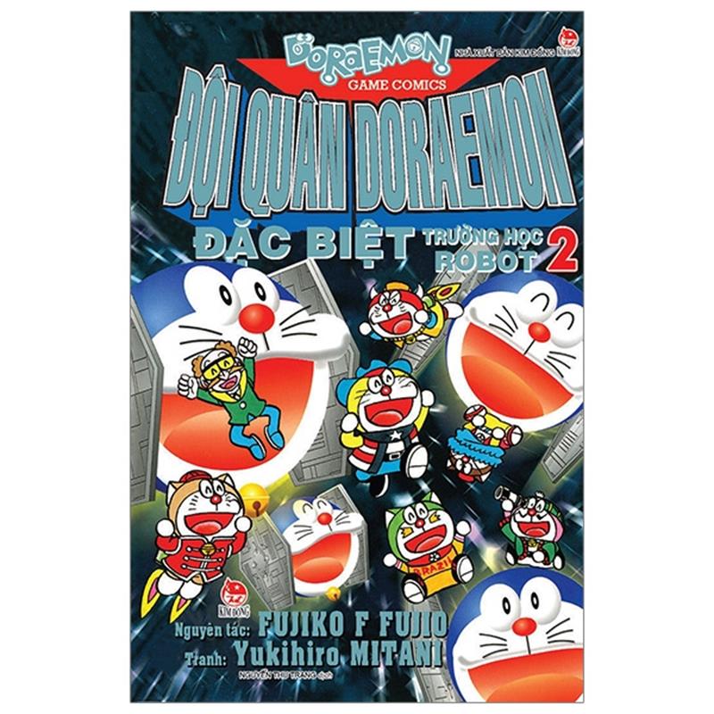 Sách Đội Quân Doraemon Đặc Biệt - Trường Học Robot Tập 2 (Tái Bản 2019)