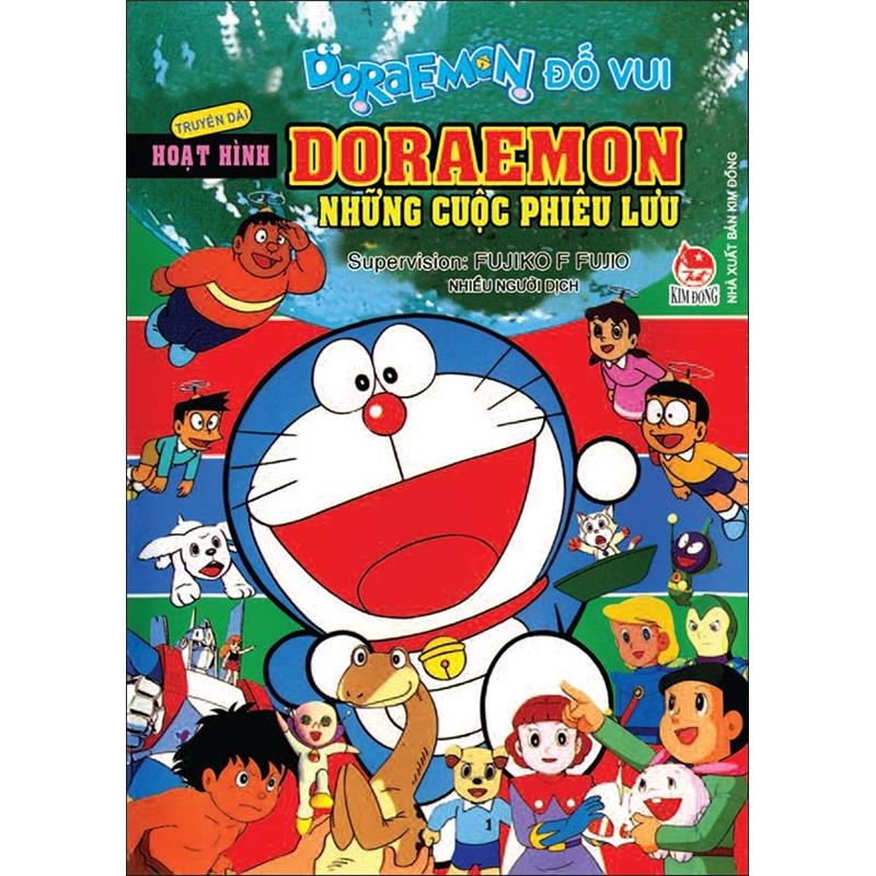Sách Doraemon Đố Vui - Doraemon Những Cuộc Phiêu Lưu (Tái Bản 2018)