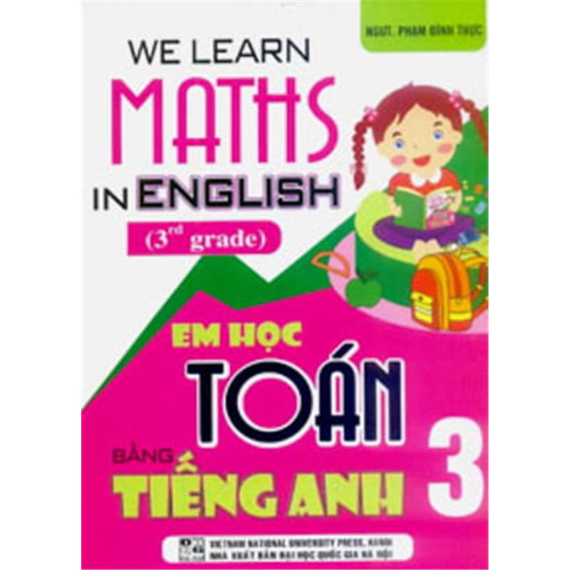 Sách Em Học Toán Bằng Tiếng Anh Lớp 3