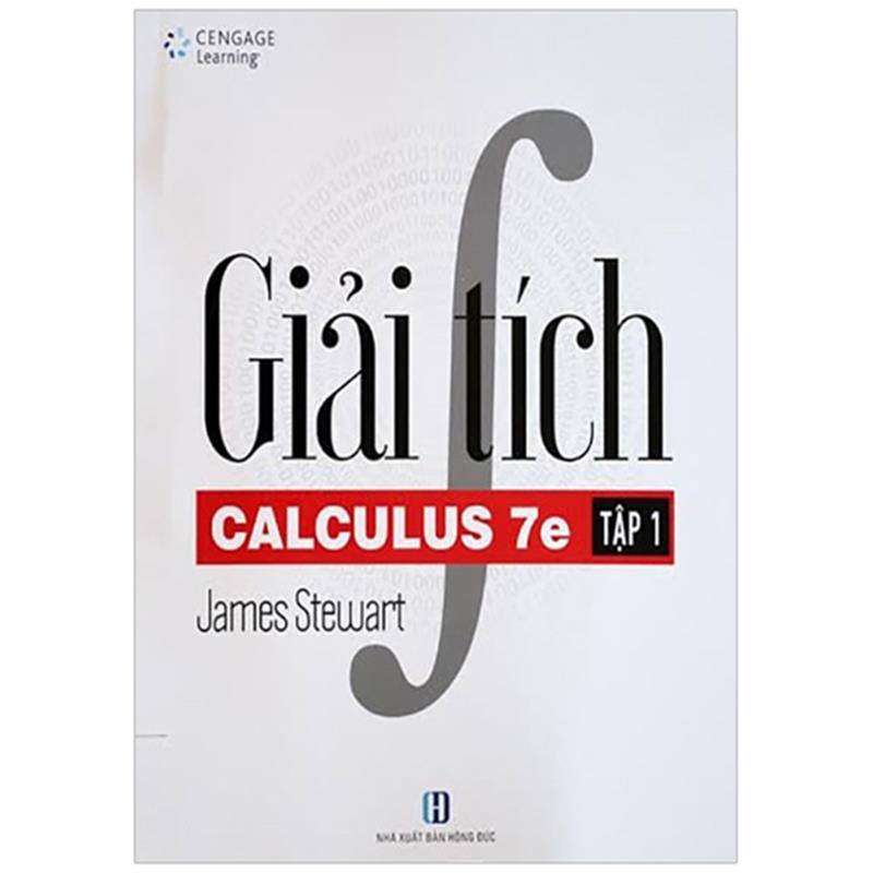 Sách Giải Tích - Tập 1 - Calculus 7e