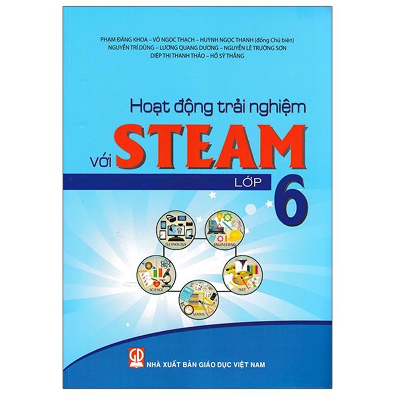 Sách Hoạt Động Trải Nghiệm Với Steam - Lớp 6