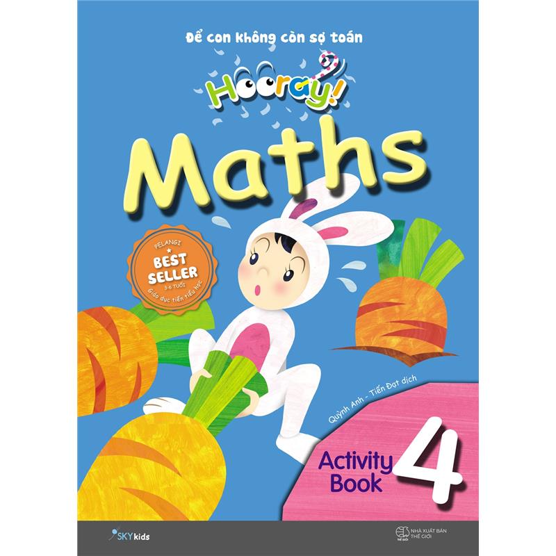 Sách Hooray Math - Để Con Không Còn Sợ Toán (Activity Book 4)