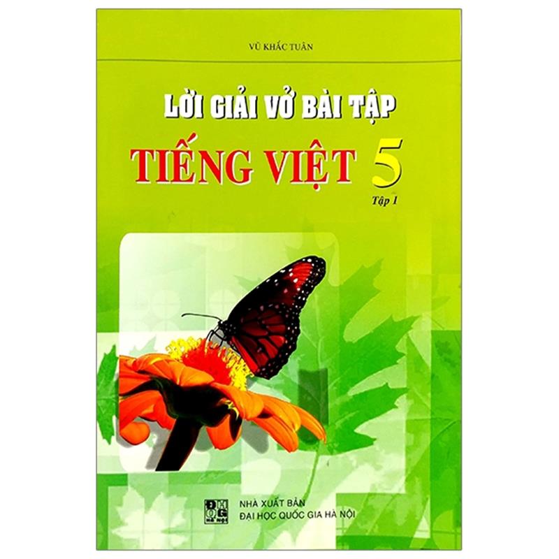 Sách Lời Giải Vở Bài Tập Tiếng Việt 5 - Tập 1