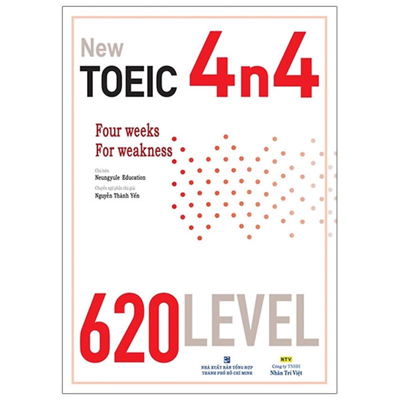 Sách New TOEIC 4n4: 620 Level
