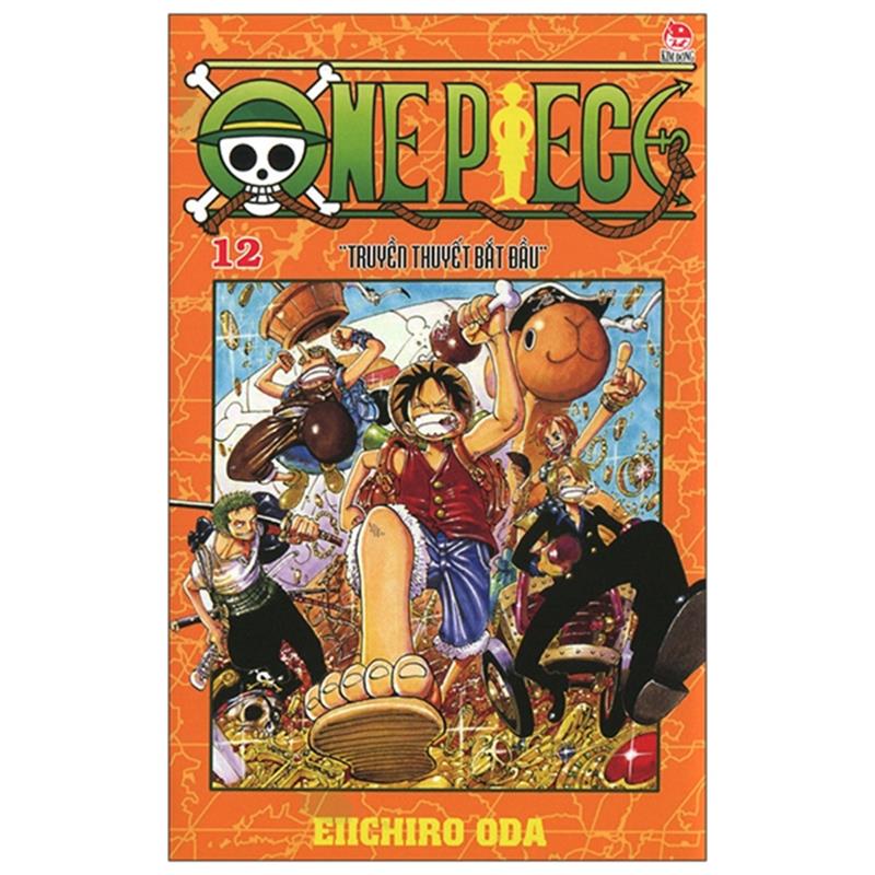 Sách One Piece Tập 12: Truyền Thuyết Bắt Đầu (Tái Bản 2019)