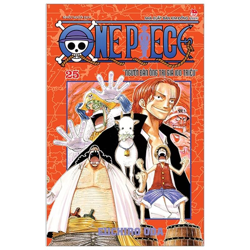 Sách One Piece Tập 25: Người Đàn Ông Trị Giá Một Trăm Triệu (Tái Bản 2020)