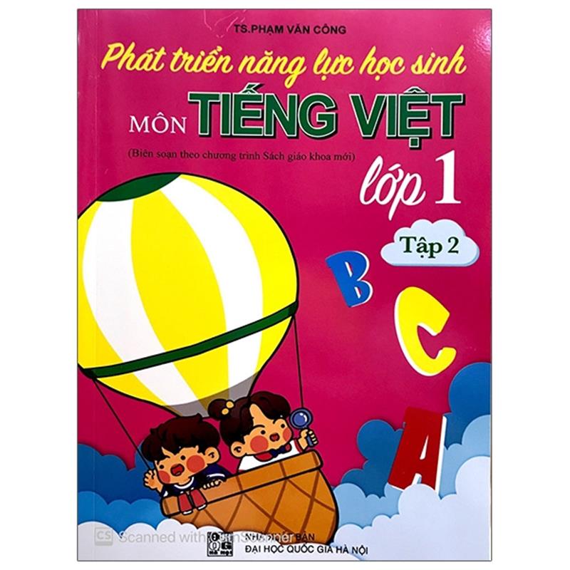 Sách Phát Triển Năng Lực Học Sinh Môn Tiếng Việt 1 - Tập 2