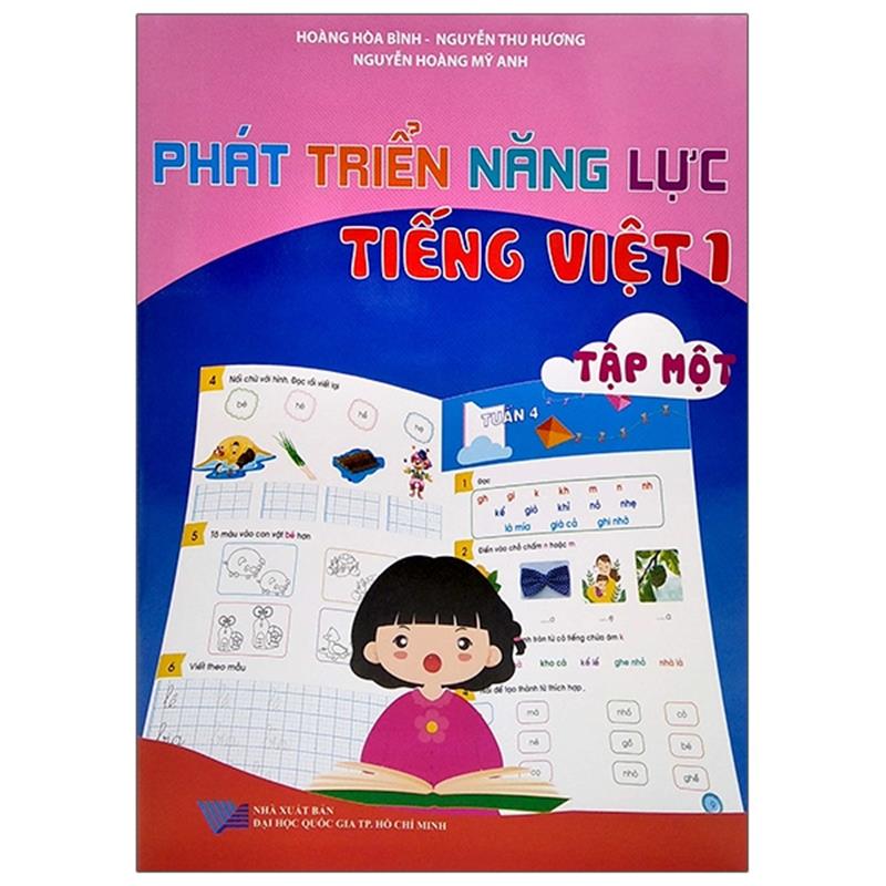 Sách Phát Triển Năng Lực Tiếng Việt Lớp 1 - Tập 1 (2020)