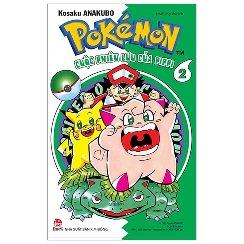 Sách Pokémon - Cuộc Phiêu Lưu Của Pippi - Tập 2