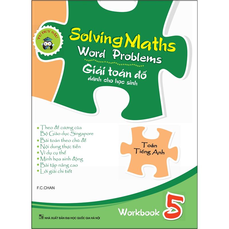 Sách Solving Maths Word Problems - Giải Toán Đố Dành Cho Học Sinh - Workbook 5