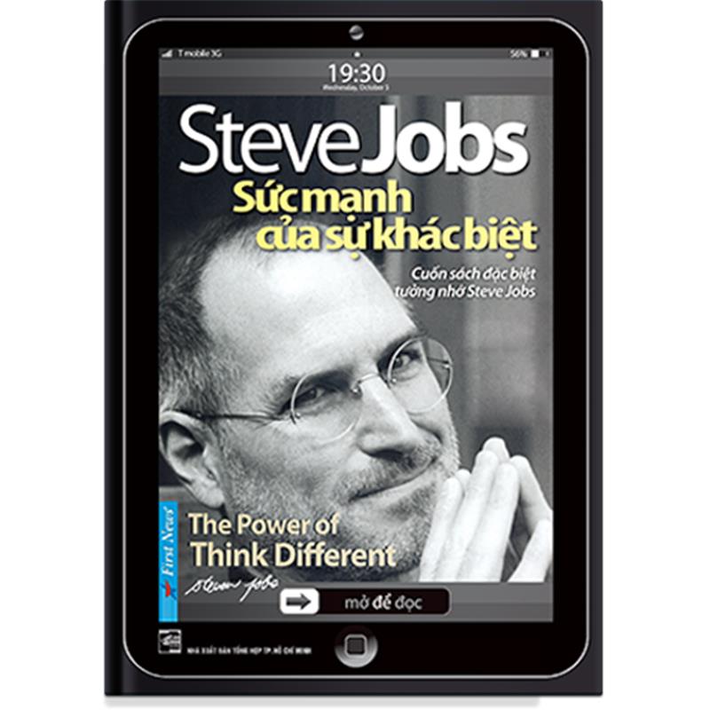 Sách Steve Jobs - Sức Mạnh Của Sự Khác Biệt (Tái Bản 2018)