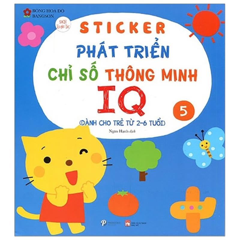 Sách Sticker Phát Triển Chỉ Số Thông Minh IQ - Tập 5