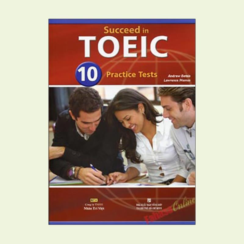 Sách Succeed In Toeic - 10 Practice Tests (+CD)