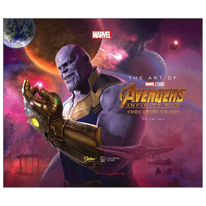 Sách The Art Of Marvel Studios Avengers Infinity War - Cuộc Chiến Vô Cực - Bản Đặc Biệt Kèm Hộp Cứng