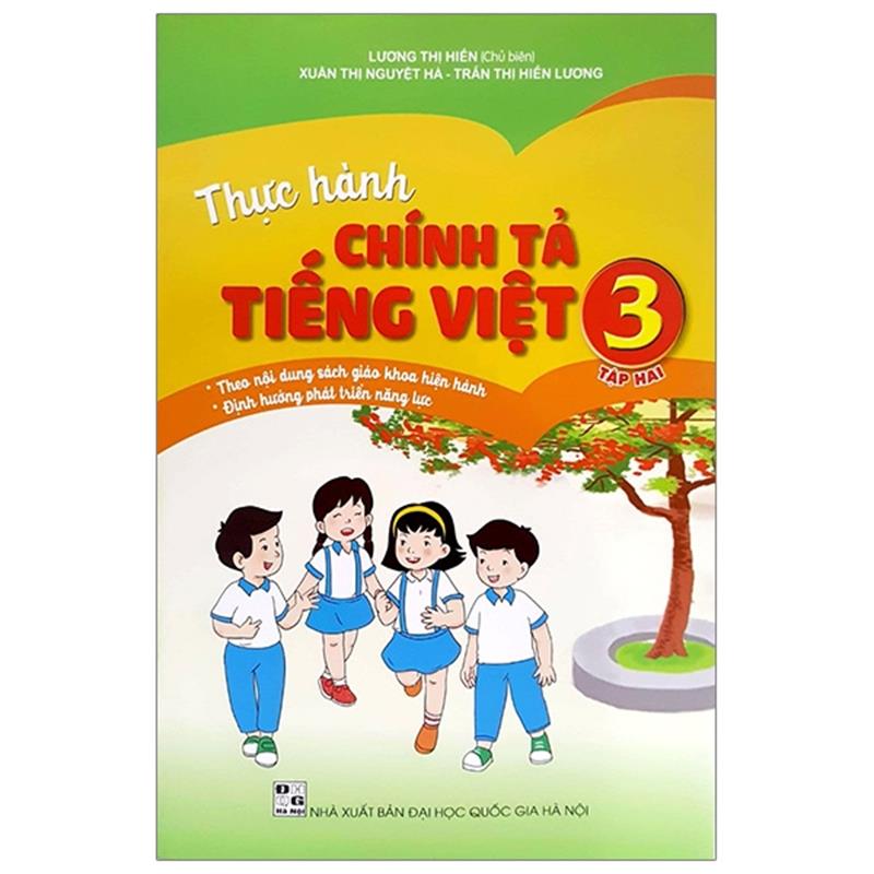 Sách Thực Hành Chính Tả Tiếng Việt 3 - Tập 2