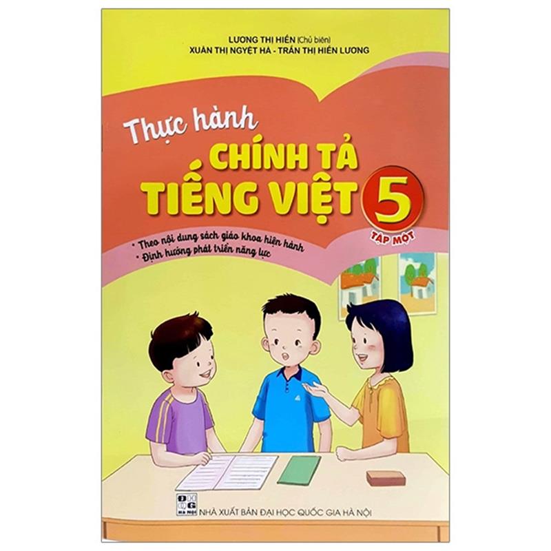 Sách Thực Hành Chính Tả Tiếng Việt 5 - Tập 1