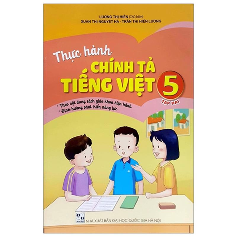 Sách Thực Hành Chính Tả Tiếng Việt 5 - Tập 2