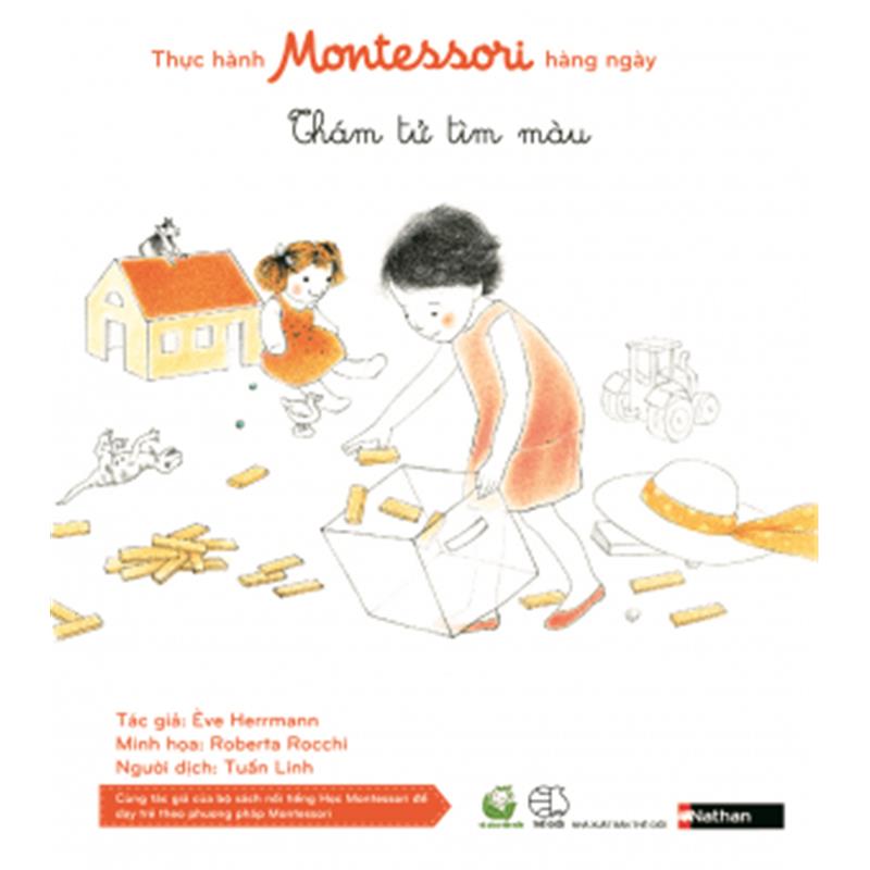 Sách Thực Hành Montessori Hàng Ngày - Thám Tử Tìm Màu
