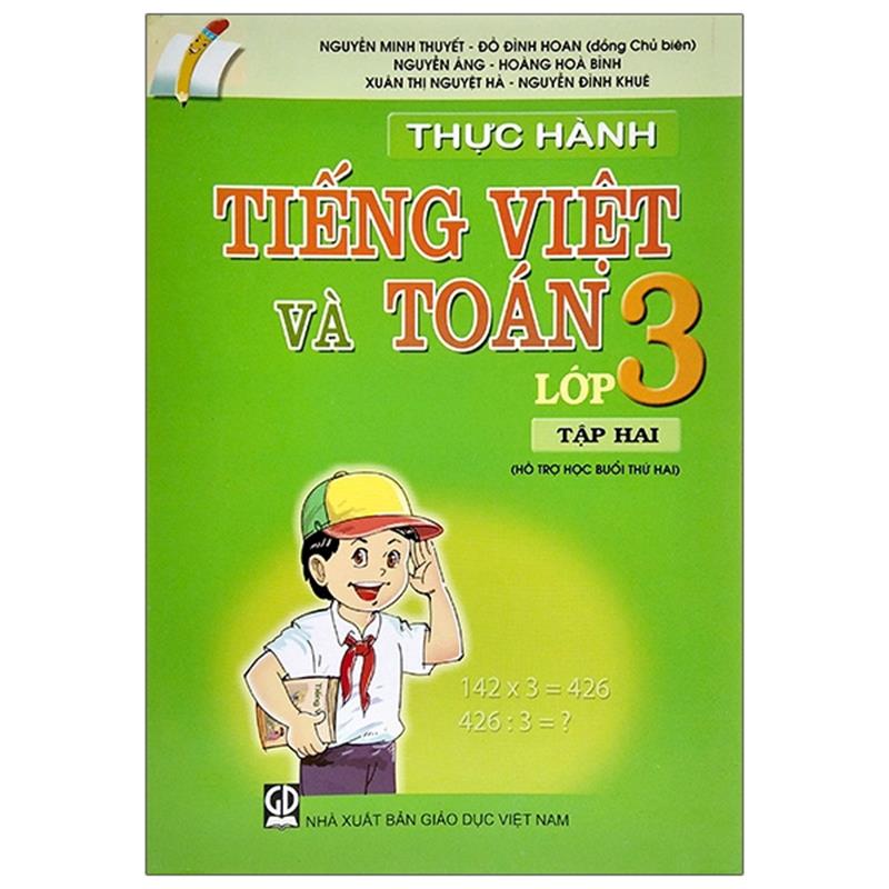 Sách Thực Hành Tiếng Việt Và Toán Lớp 3 - Tập 2 (2020)