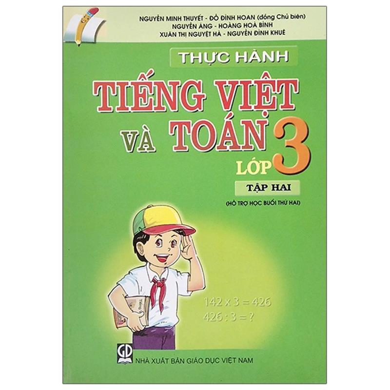 Sách Thực Hành Tiếng Việt Và Toán Lớp 3 - Tập 2 (2021)