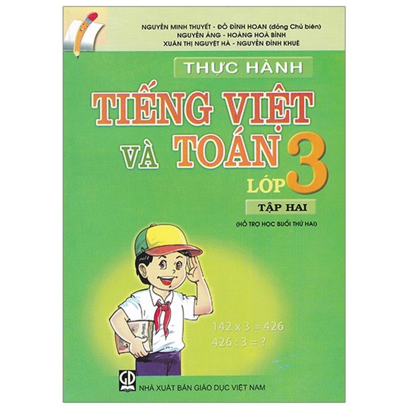Sách Thực Hành Tiếng Việt Và Toán - Lớp 3 (Tập 2)