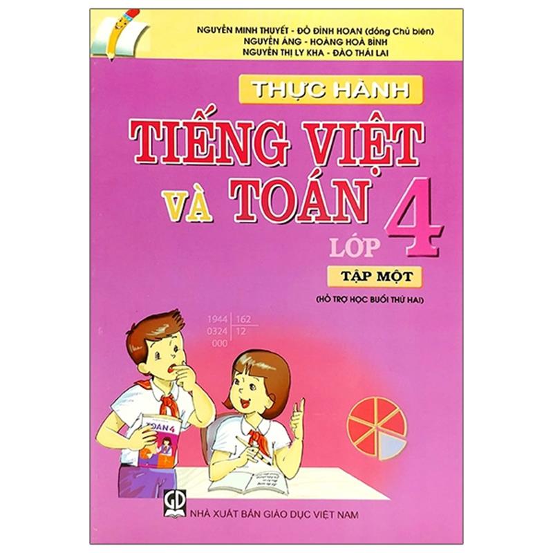 Sách Thực Hành Tiếng Việt Và Toán Lớp 4 - Tập 1 (2020)