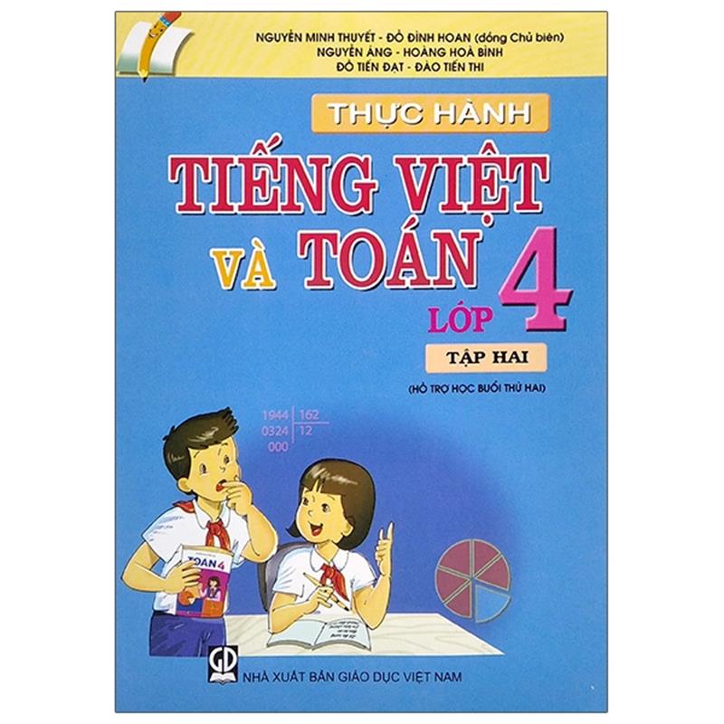 Sách Thực Hành Tiếng Việt Và Toán Lớp 4 - Tập 2 (2020)