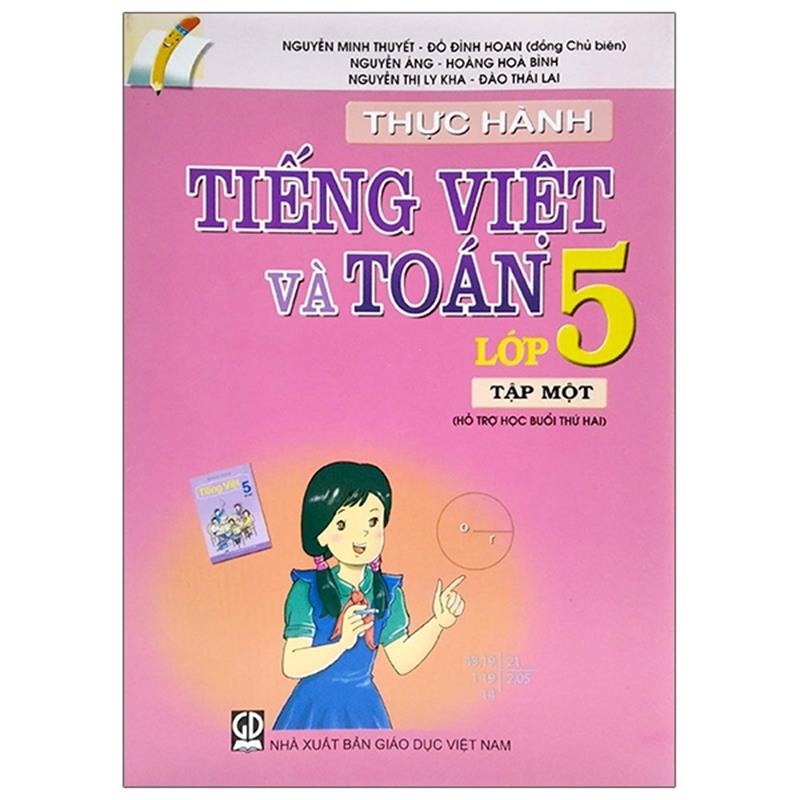 Sách Thực Hành Tiếng Việt Và Toán Lớp 5 - Tập 1 (2020)