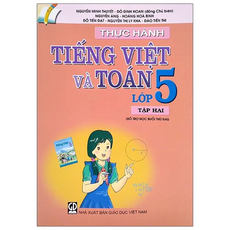 Sách Thực Hành Tiếng Việt Và Toán Lớp 5 - Tập 2 (2021)