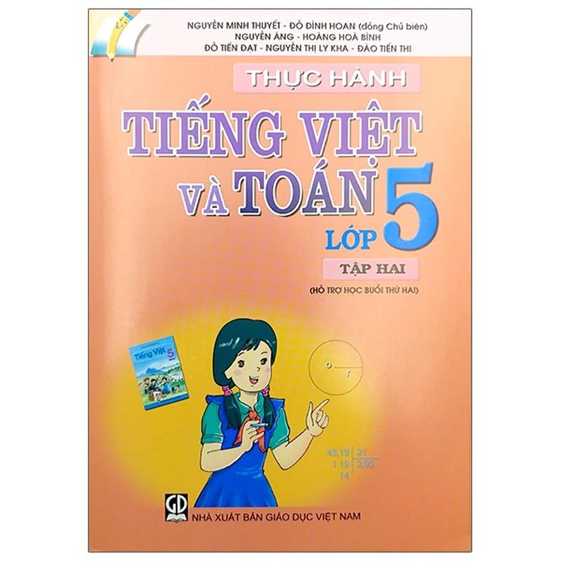 Sách Thực Hành Tiếng Việt Và Toán Lớp 5 - Tập 2