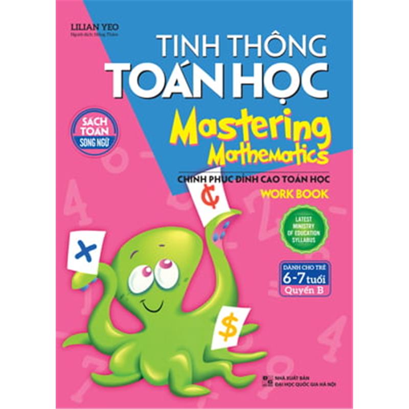 Sách Tinh Thông Toán Học - Mastering Mathematics - Dành Cho Trẻ 6-7 Tuổi - Quyển B