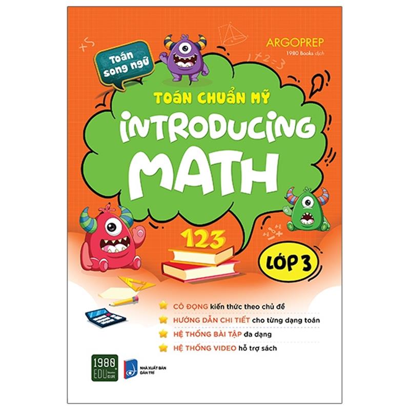 Sách Toán Chuẩn Mỹ - Introducing Math - Lớp 3