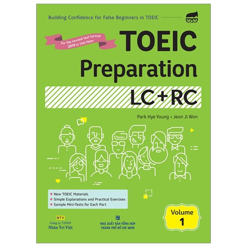 Sách Toeic Preparation LC+RC - Volume 1