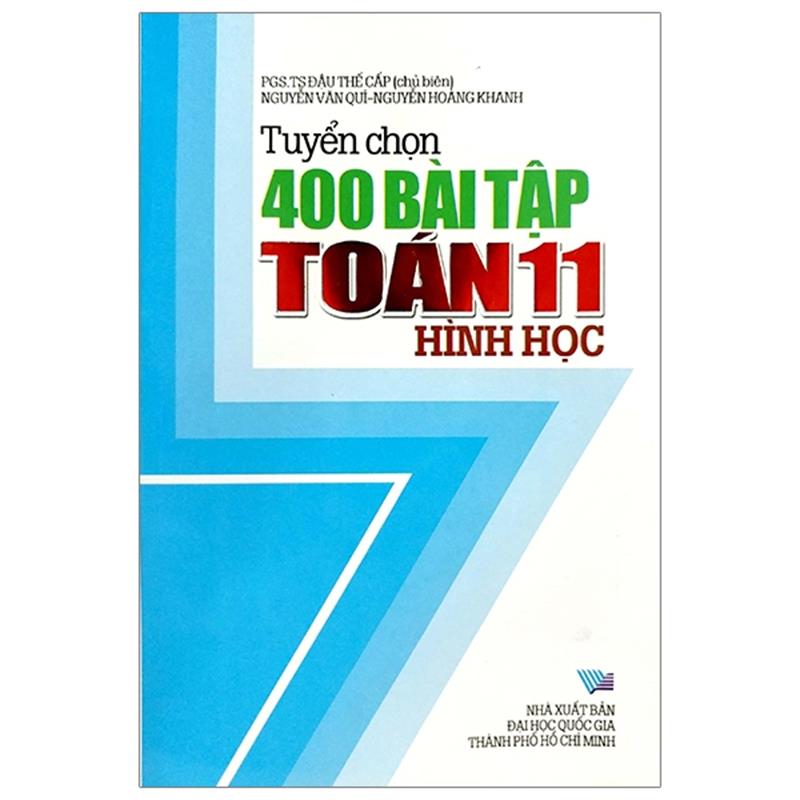 Sách Tuyển Chọn 400 Bài Tập Toán Lớp 11 - Hình Học