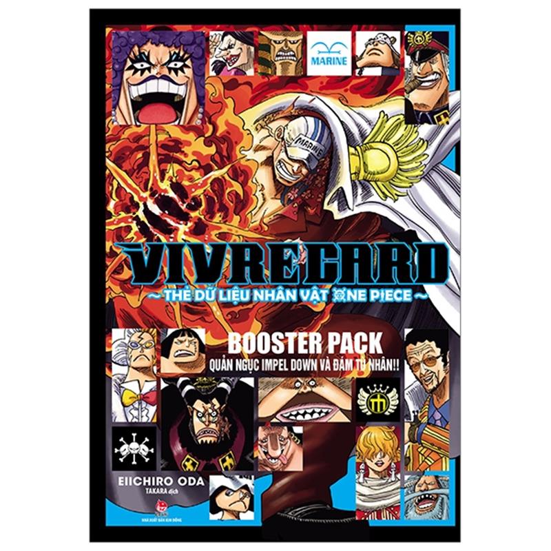 Sách Vivre Card - Thẻ Dữ Liệu Nhân Vật One Piece Booster Pack - Quản Mục Impel Down Và Đám Tù Nhân!!