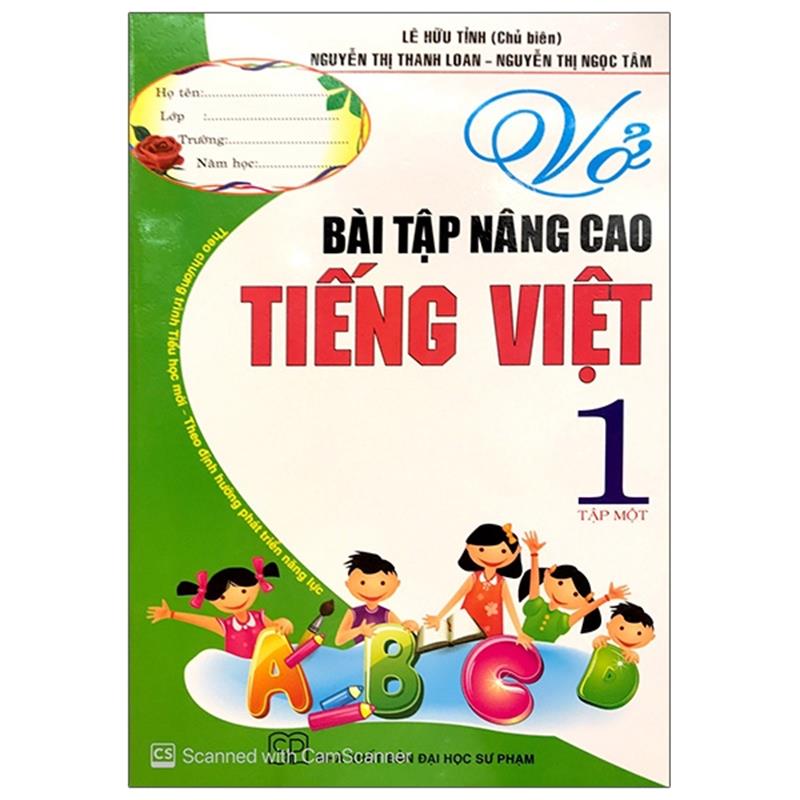 Sách Vở Bài Tập Nâng Cao Tiếng Việt 1 - Tập 1