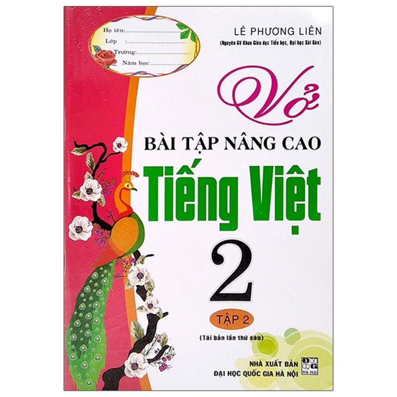 Sách Vở Bài Tập Nâng Cao Tiếng Việt 2 - Tập 2