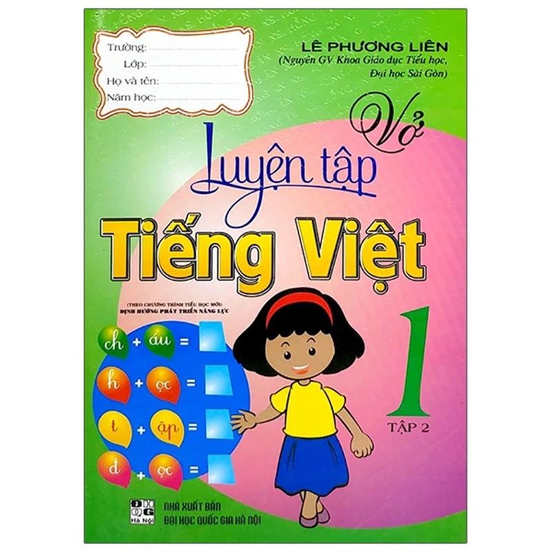 Sách Vở Luyện Tập Tiếng Việt 1 - Tập 2