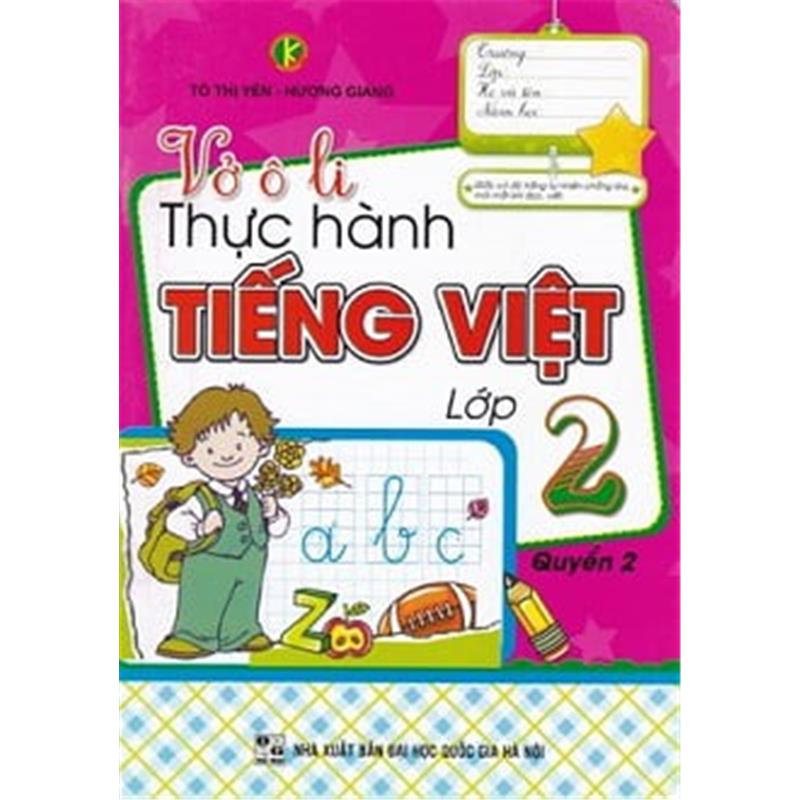 Sách Vở Ô Li Thực Hành Tiếng Việt Lớp 2 - Quyển 2