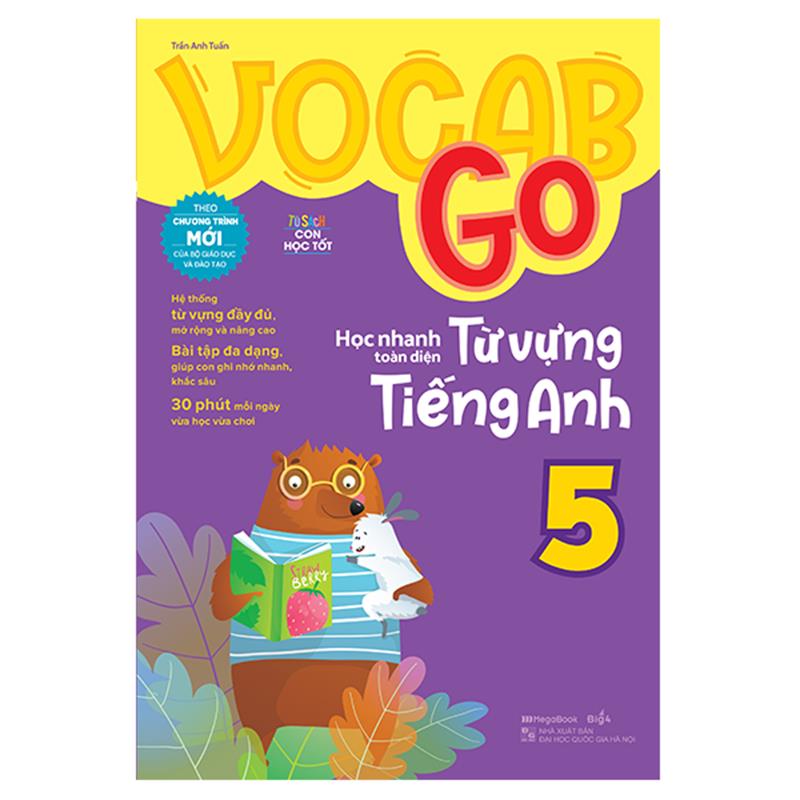Sách Vocab Go Học Nhanh Toàn Diện Từ Vựng Tiếng Anh 5
