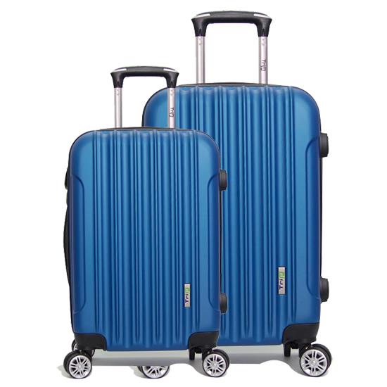Set 2 Vali du lịch cao cấp TRIP màu xanh dương (size 50-60)-P603-SET