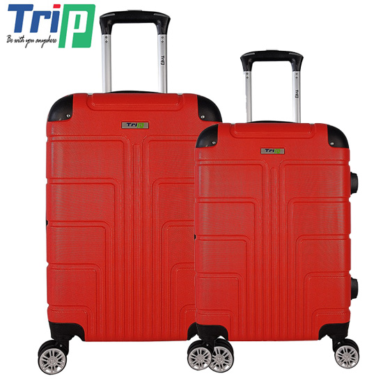 Set 2  Vali du lịch cao cấp TRIP - Size 50 + 60 - P701-đỏ