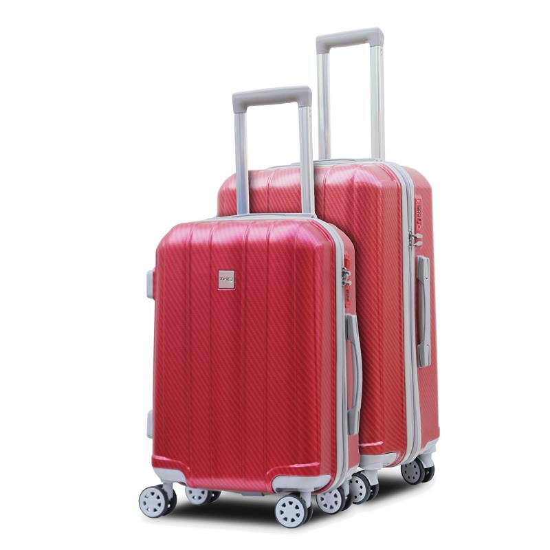 Set 2 Vali du lịch cao cấp TRIP - Size 50 + 60 - PC056-SET - Đỏ